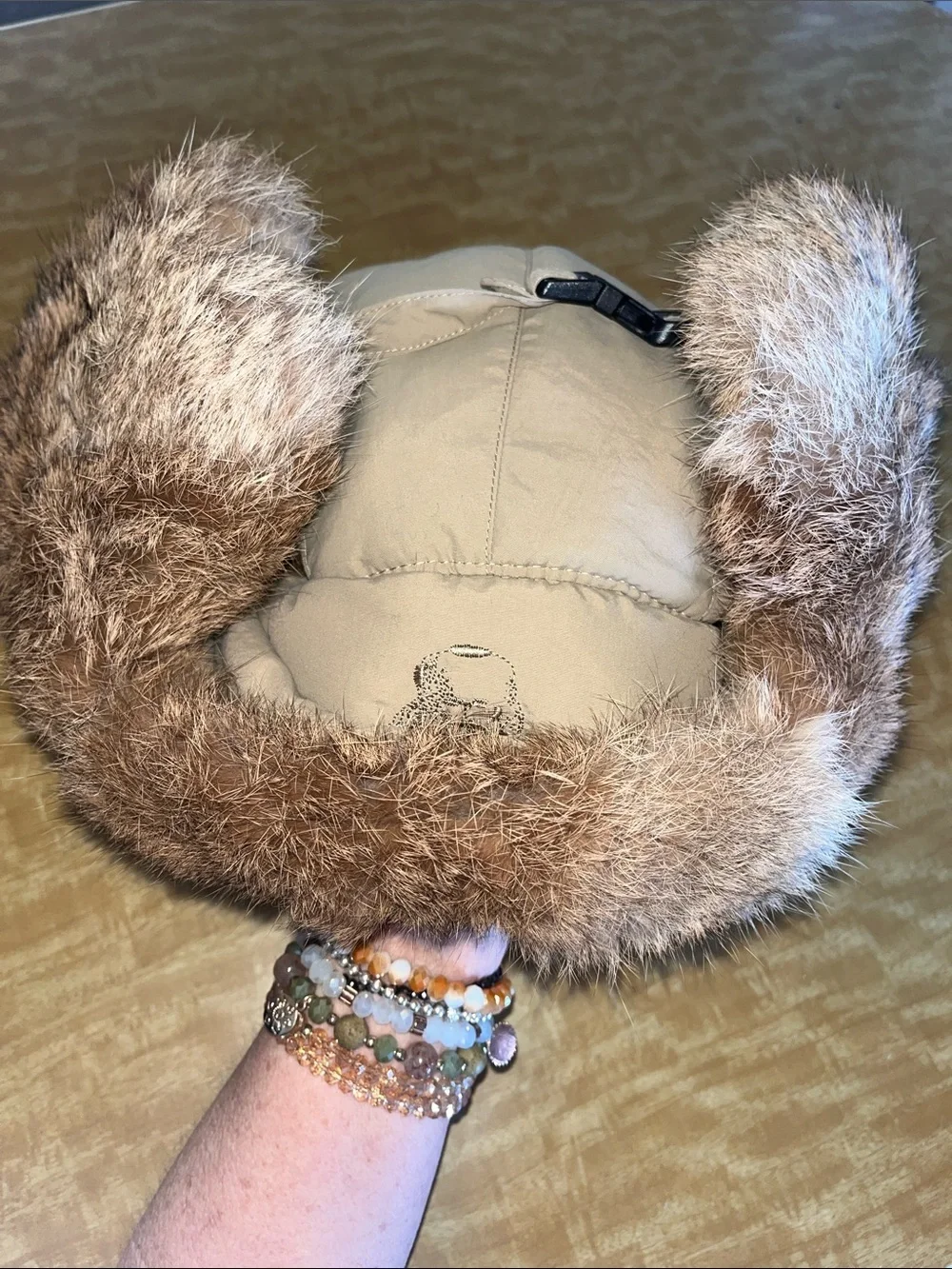 Mad Bomber Rabbit Fur Trapper Hat size XXL